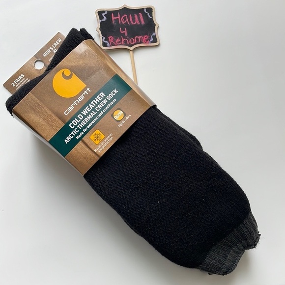 Carhartt Other - Men’s Carhartt Cold Weather Arctic Thermal Crew Socks (2 pairs)